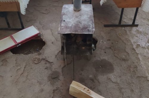 Школа Физулинского района находится в бедственном состоянии - ФОТО