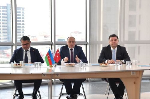 Anar Kərimov Türkiyədə yaşayan mədəniyyət xadimləri ilə görüş keçirdi - FOTO