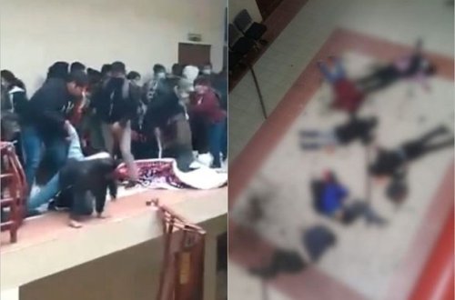 Universitetdə basabas faciə ilə nəticələndi: Ölən və yaralananlar var – ANBAAN VİDEO