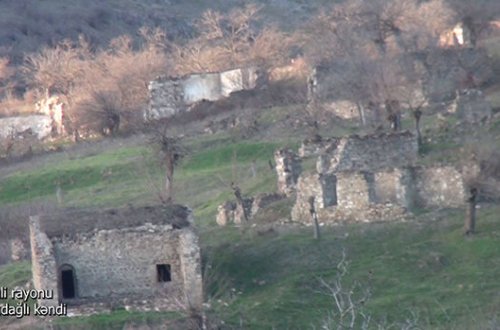 Кадры из села Гарадаглы Физулинского района - ВИДЕО