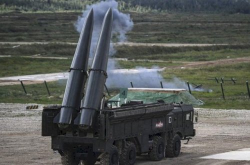 Ermənistanın “İsgəndər” faciəsi - Videoda bir dəqiqə ara ilə iki raket buraxılır…