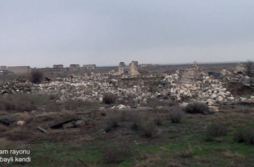 Ağdamın Tağıbəyli kəndindən görüntülər - VİDEO