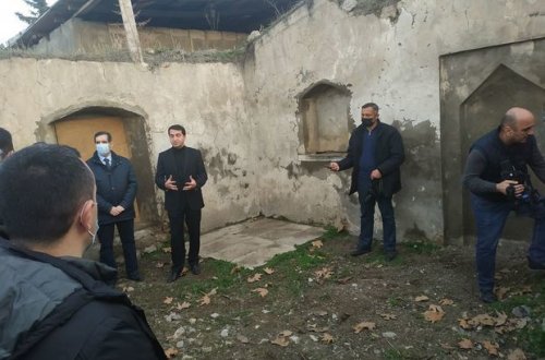 Diplomatik korpus nümayəndələrinin azad edilmiş ərazilərə səfəri başladı - FOTO