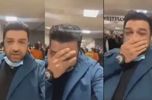 Kənan MM-in bu görüntüsü tənqid olundu: Ağlayıb öz videosunu çəkir...