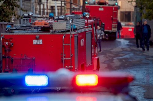 71 yaşlı erməni diri-diri yandı