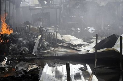 Yəməndə qaçqın düşərgəsində yanğın qurbanlarının sayı artdı