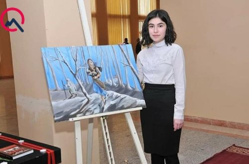 Sinif yoldaşı ilə birgə intihar edən Əfruzun görüntüsü - VİDEO