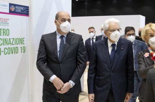 İtaliya prezidenti koronavirusa qarşı peyvənd edildi - FOTO