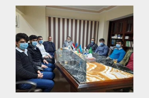 Qahirədə azərbaycanlı tələbələrlə görüş keçirilib