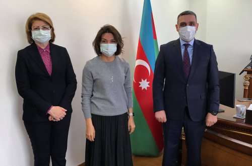Mingəçevir Dövlət Universitetinin rektoru Azərbaycanın İstanbuldakı Baş konsulu ilə görüşüb