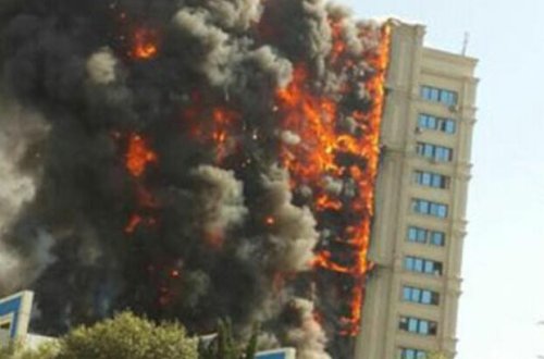 Bakıda 15 nəfərin yanaraq öldüyü binada QORXUNC HADİSƏ