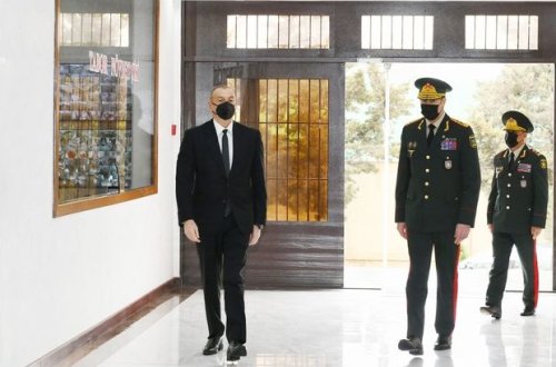 İlham Əliyev yeni hərbi hissənin açılışında - YENİLƏNİB + FOTO/VİDEO