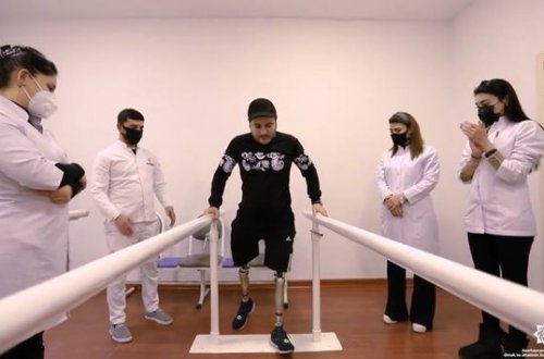 Лишившегося обеих ног участника Отечественной войны обеспечили высокотехнологичными протезами - ВИДЕО