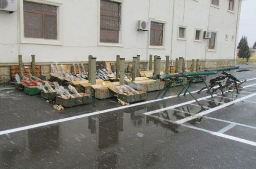 Füzulidə düşmənin silah-sursatı aşkar edildi - FOTO/VİDEO