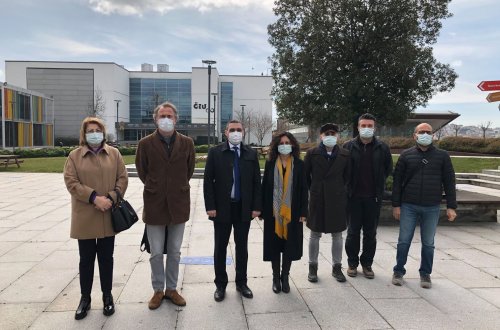 Mingəçevir Dövlət Universitetinin rektoru Türkiyənin Özyeğin Universitetində olub