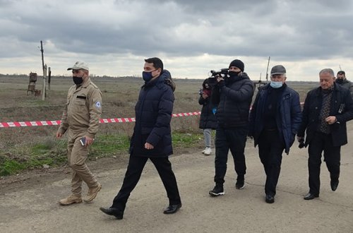 Media nümayəndələri Ağdama səfər edib - Foto