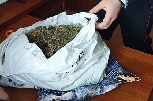 Keçmiş məhkum narkotikə görə saxlanıldı