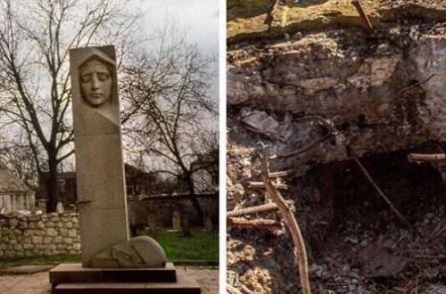 Qarabağ xristianları şairə Natəvanın məzarının erməni millətçiləri tərəfindən təhqir edilməsini pisləyirlər