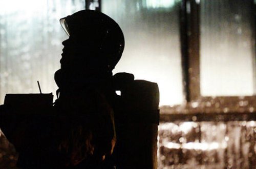 Bakıda məcburi köçkünlərin məskunlaşdığı binada yanğın olub