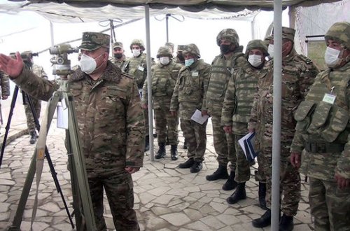 Hərbi təlimlərin növbəti mərhələsi qoşunların qarşılıqlı fəaliyyətinə həsr olunub - FOTO/VİDEO