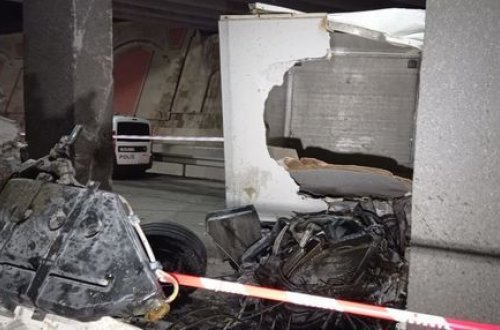 Тяжелое ДТП на трассе Баку - Гянджа - ФОТО