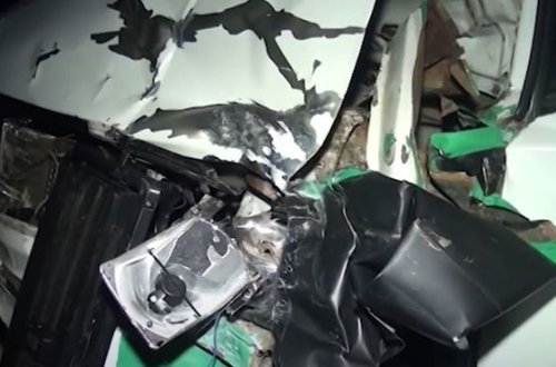 Yevlaxda ağır qəza: Bir nəfər öldü - VİDEO