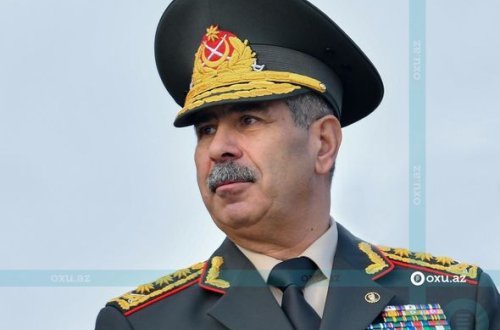 Zakir Həsənov Azərbaycan Ordusunun şəxsi heyətini təbrik etdi