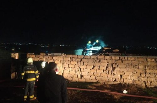 Dünən həbsdən çıxdı, bu gün evi yandırıb arvadını döydü