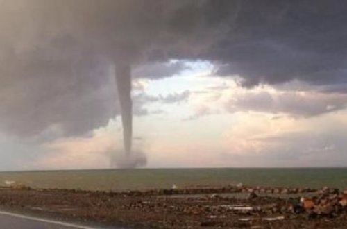 Türkiyədə nəhəng burulğan - VİDEO