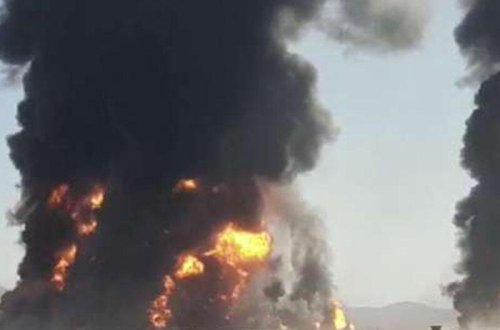 SON DƏQİQƏ: Neft zavodu bombalandı - Şiddətli partlayışlar baş verir