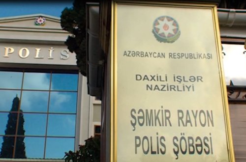 Polis oyun zallarından və inzibati binadan oğurluq edən şəxsi saxladı-FOTO