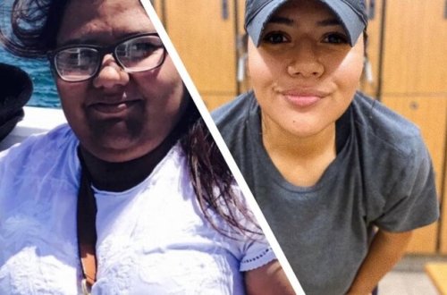 Sevgilisinin acığına 70 kilo arıqlayıb GÖZƏLLƏŞDİ - FOTOLAR