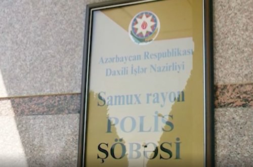 Samuxda oğurluq etməkdə şübhəli bilinən şəxs saxlanılıb-FOTO