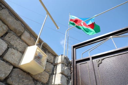 60-dan çox şəhid və qazi ailəsinin evinə qaz çəkilib - FOTO