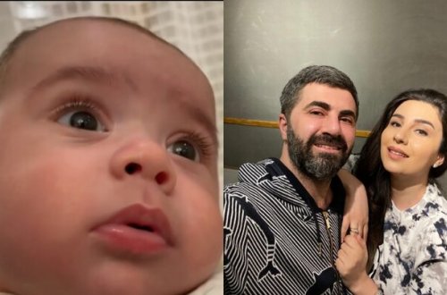 Zaur oğlu Davud ilə - YENİ FOTO