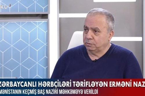 На экс-премьера Армении подали в суд за то, что он положительно отозвался об азербайджанских солдатах – ВИДЕО