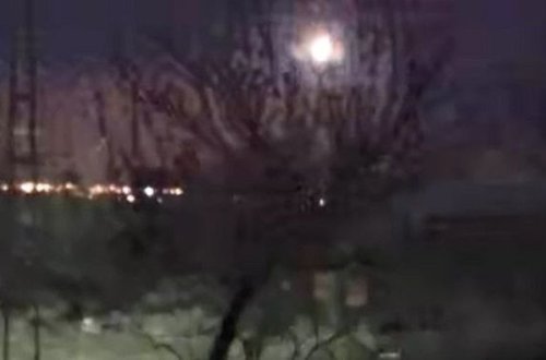 Türkiyə səmasında meteoritin düşmə anı - VİDEO