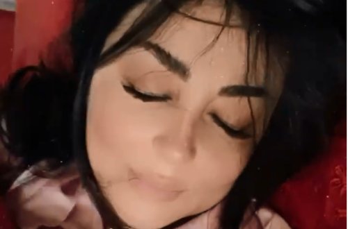 Afət Fərmanqızı yataqdan görüntülərini YAYDI - VİDEO