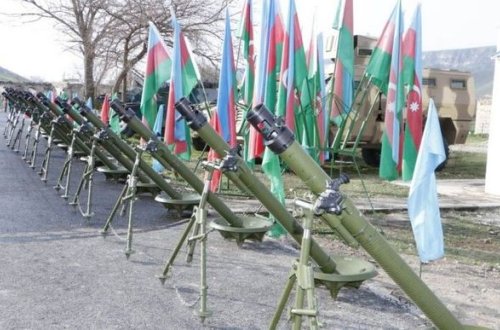 Ermənistanla sərhəddə yeni hərbi hissə fəaliyyətə başladı - FOTO