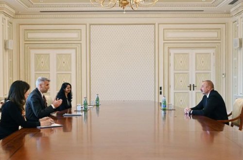 İlham Əliyev Dünya Bankının regional direktorunu qəbul etdi