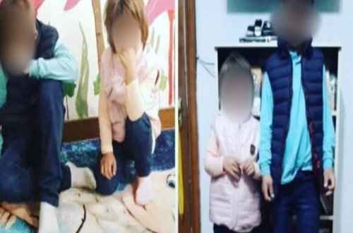 Azərbaycanda DƏHŞƏT: Ata-anası tərəfindən tərk edilən bacı-qardaş