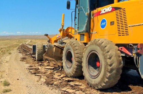 Müasir turizm infrastrukturuna gedən yeni avtomobil yolu inşa edilir