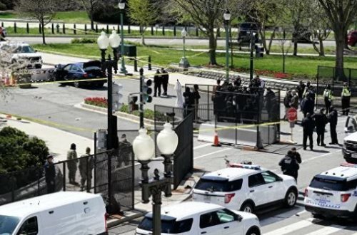 ABŞ-da Kapitoli qarşısında atəş səsləri: İki ölü, bir yaralı - FOTO/VİDEO