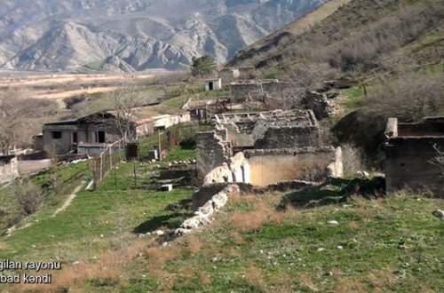 Кадры из села Турабад Зангиланского района - ВИДЕО