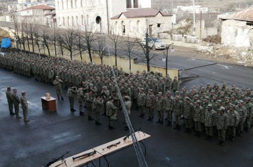 Şuşada xidmətini yekunlaşdıran hərbçilər tərxis olunur - RƏSMİ