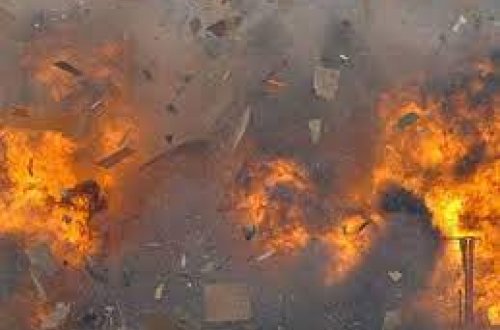 Samuxda partlayış oldu bir nəfər yandı