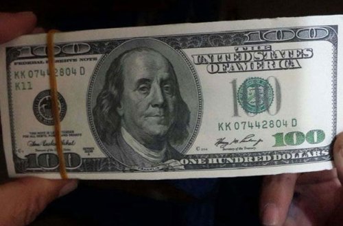 Saxta dollar əsginasları hazırlayan dəstə ələ keçdi