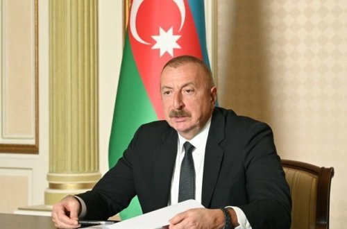 İham Əliyev Meliorasiya və Su Təsərrüfatı ASC-nin yeni sədrini videoformatda qəbul edir - CANLI YAYIM