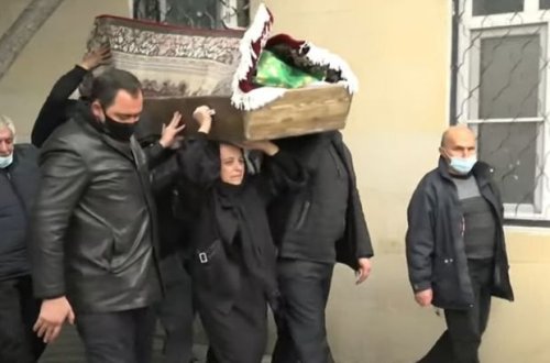 Rəmiş son mənzilə yola salınır - CANLI YAYIM