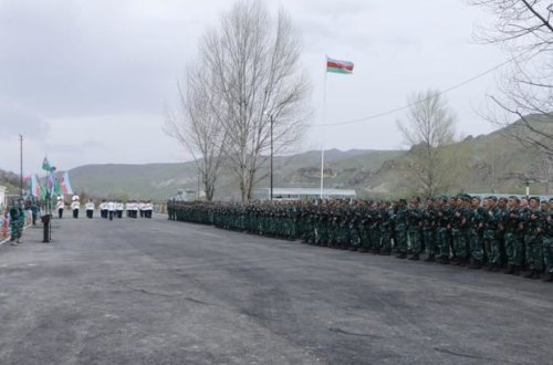 На границе с Арменией открылась новая воинская часть - ФОТО